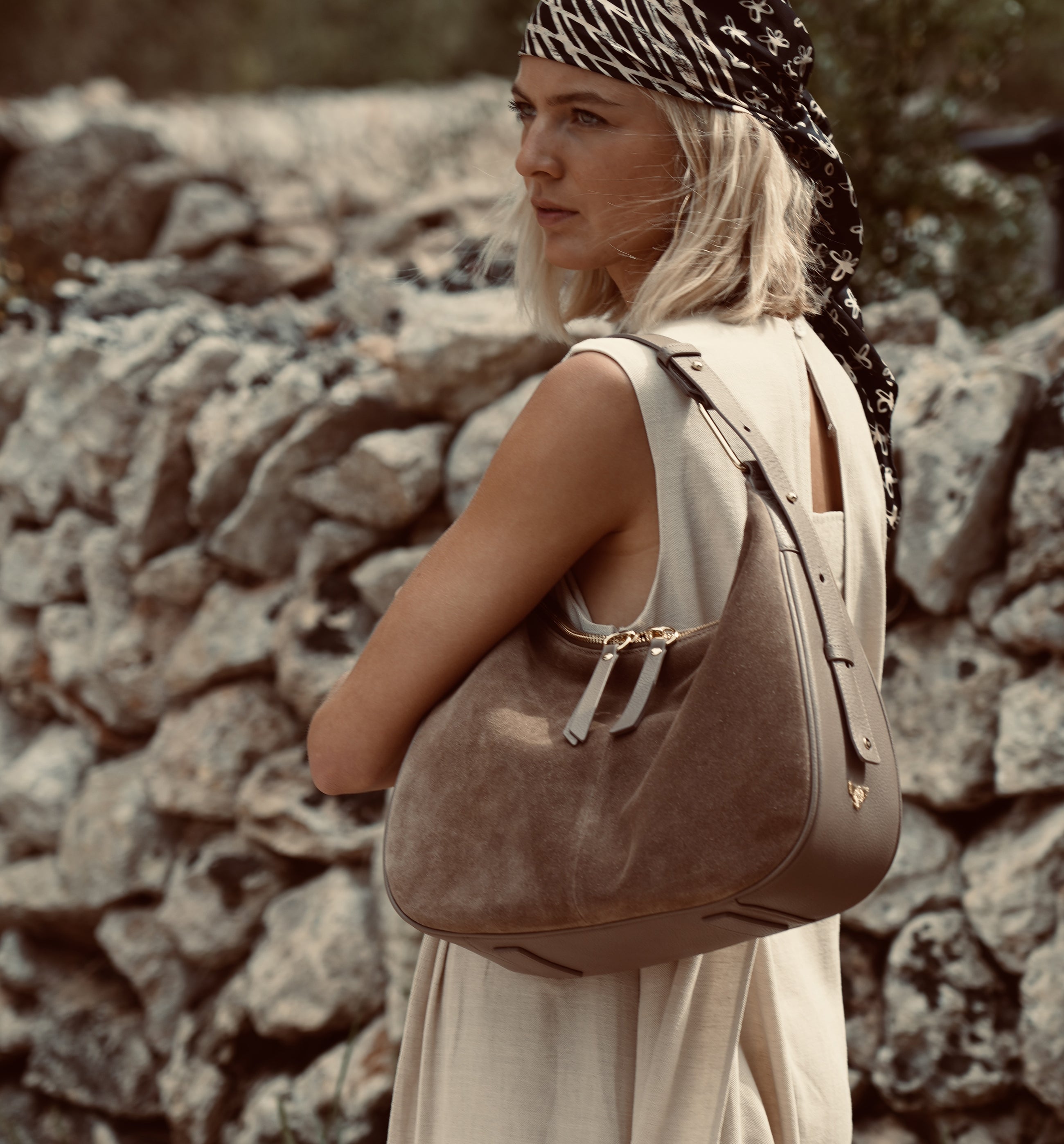 Apatchy London The Charlie Suede Bag