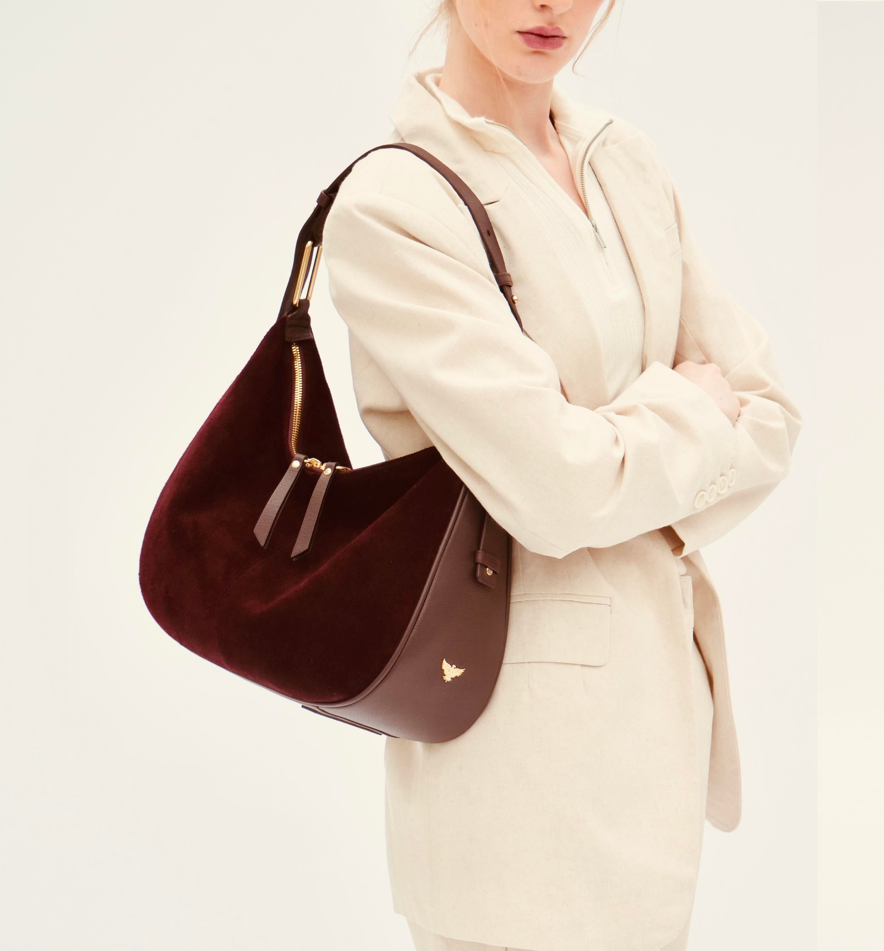 Apatchy London The Charlie Suede Bag
