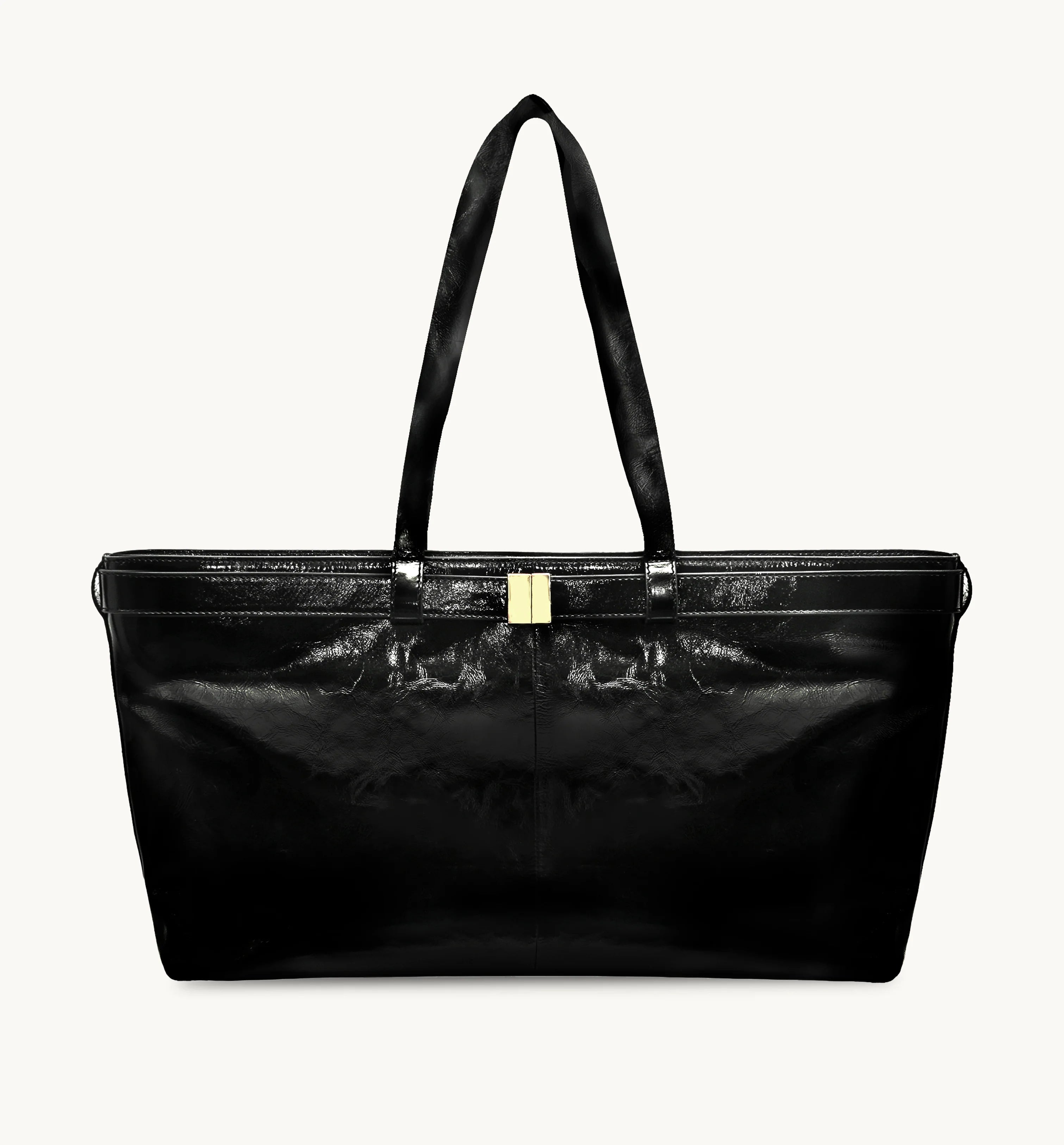 Apatchy London The Esme Crinkle Patent Bag