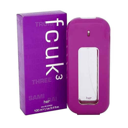 Fcuk 3 Her Eau De Toilette Spray 100ml - Fragrance London