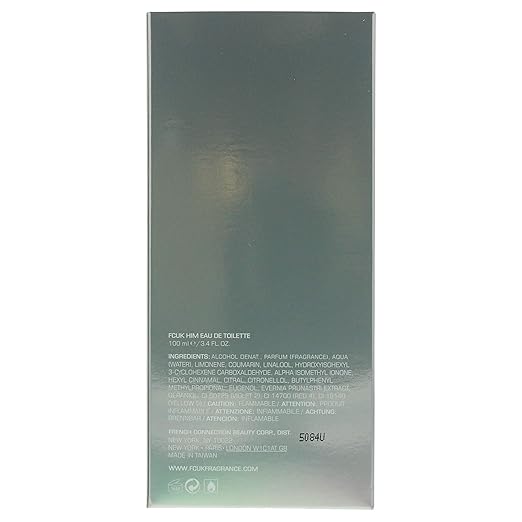 Fcuk Him Eau De Toilette Spray 100ml - Fragrance London