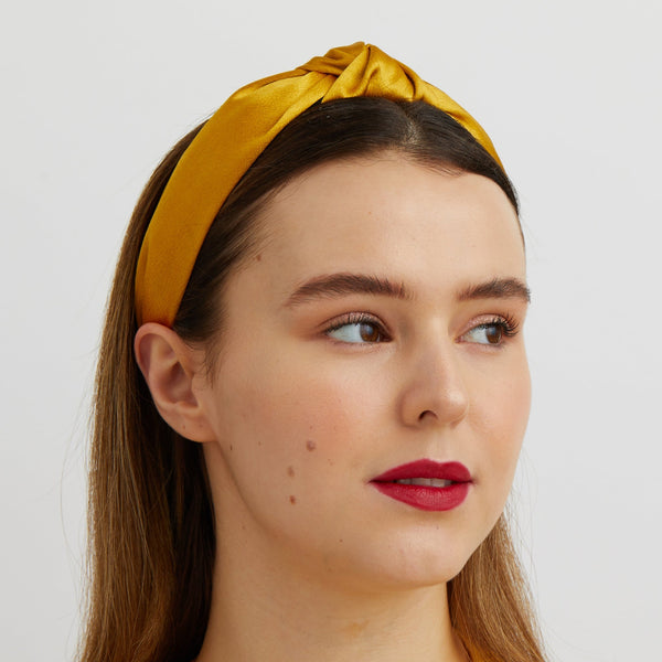 QueenMee Gold Knot Headband