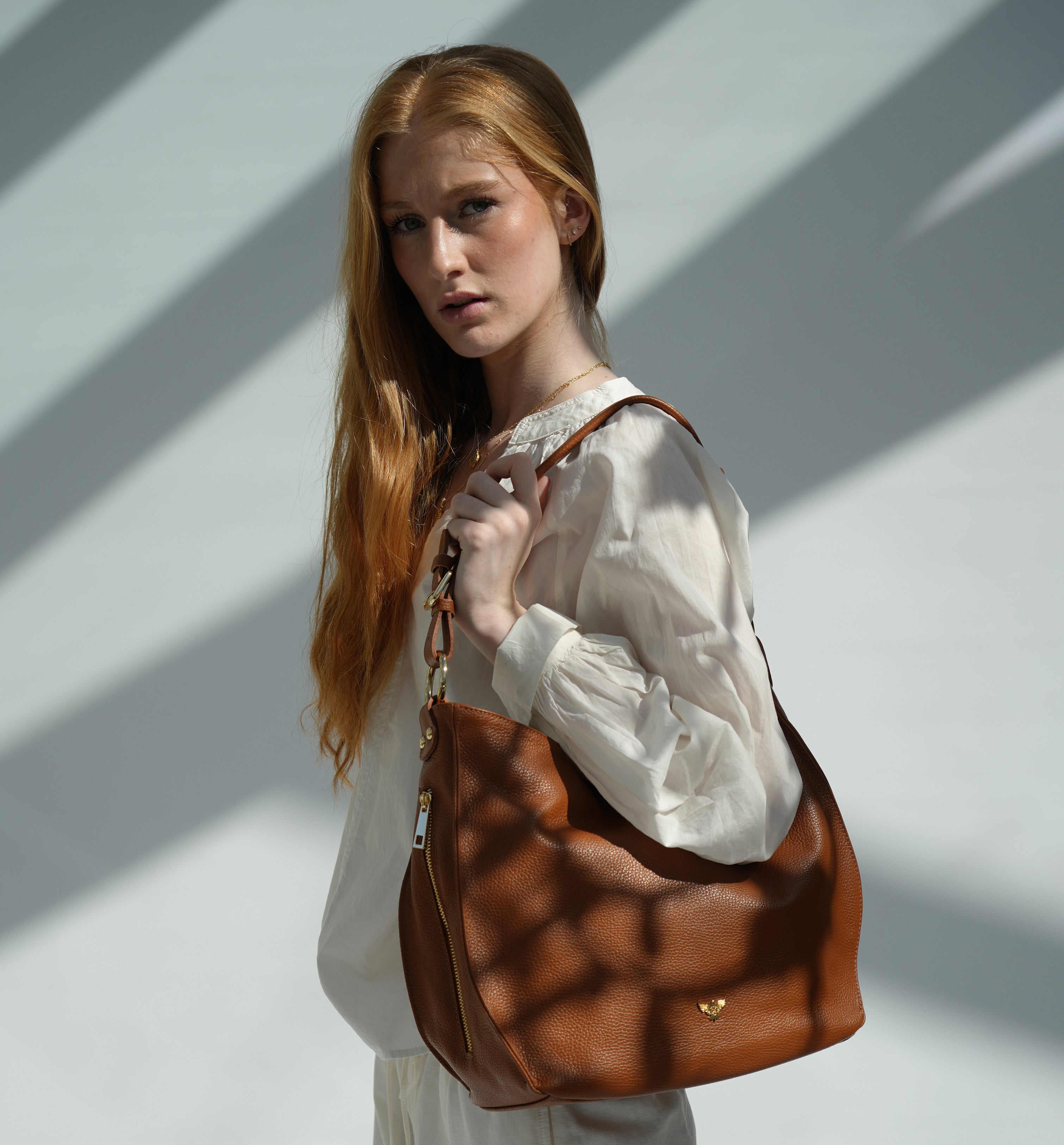 Apatchy London The Harriet Tan Leather Bag