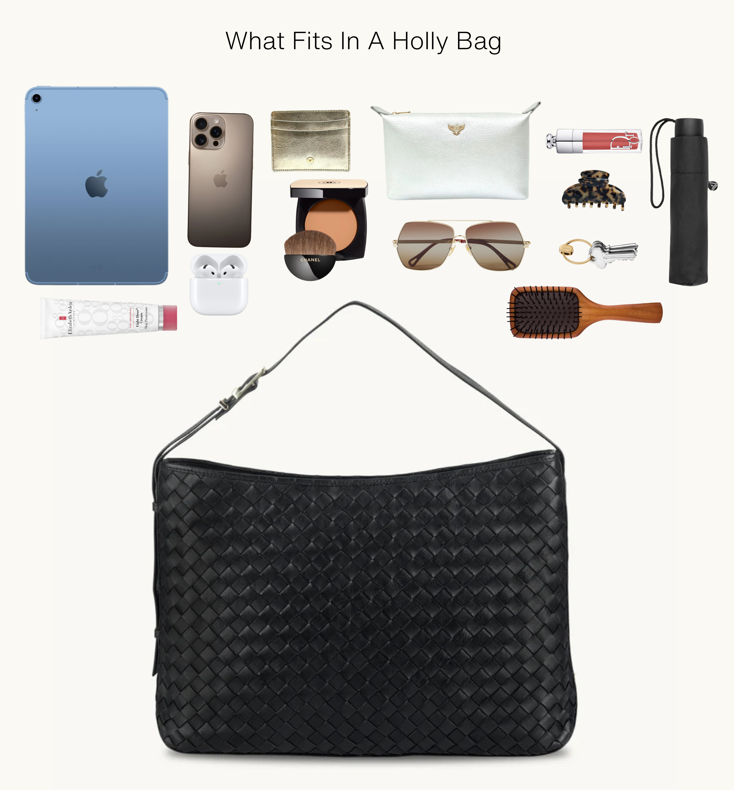 Apatchy London The Holly Black Leather Bag