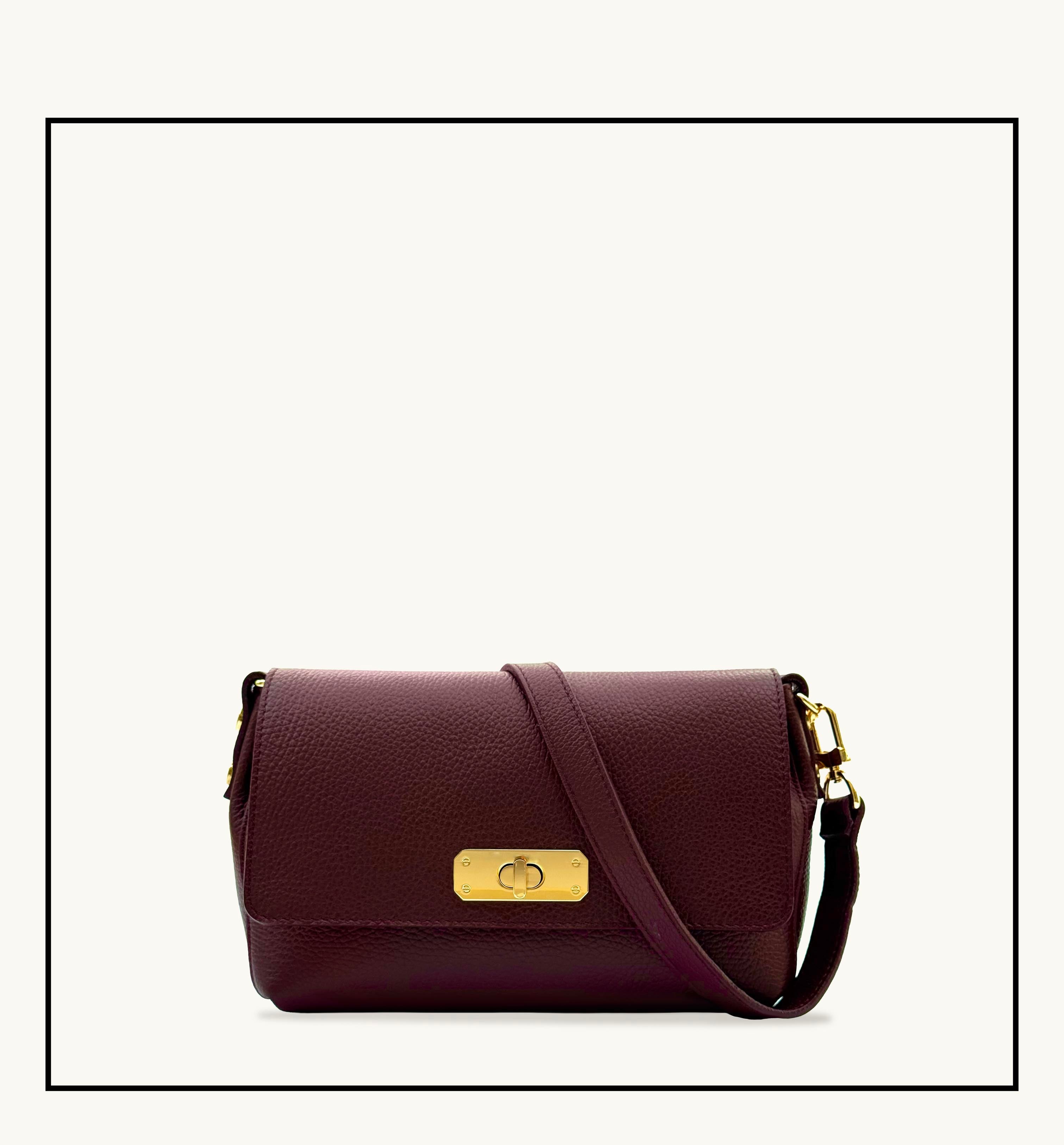 Apatchy London The Maisie Midi Leather Bag