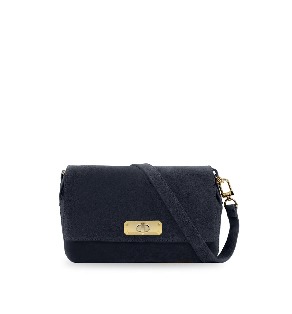 Apatchy London The Maisie Midi Suede Bag