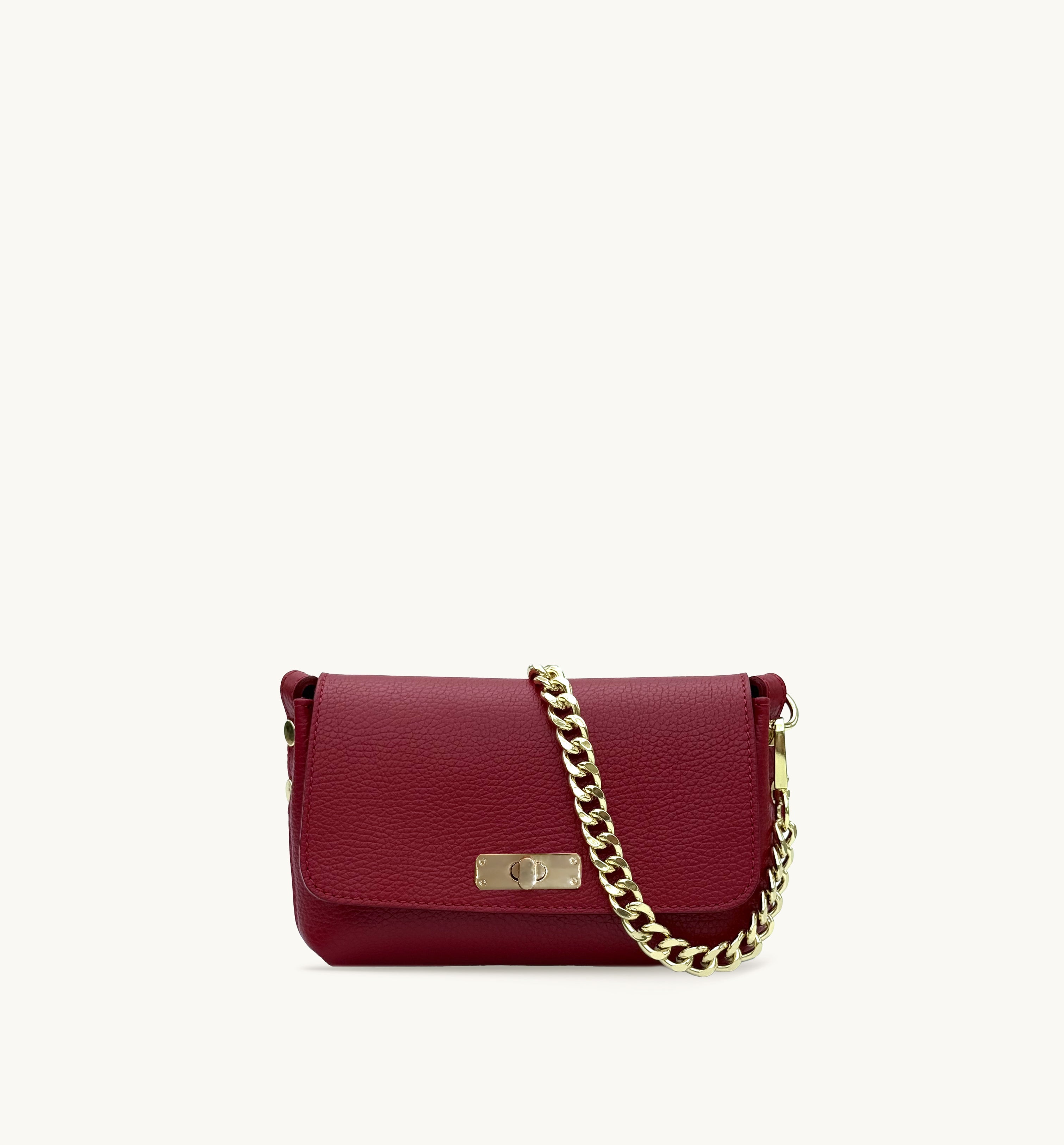 Apatchy London The Maisie Red Leather Bag