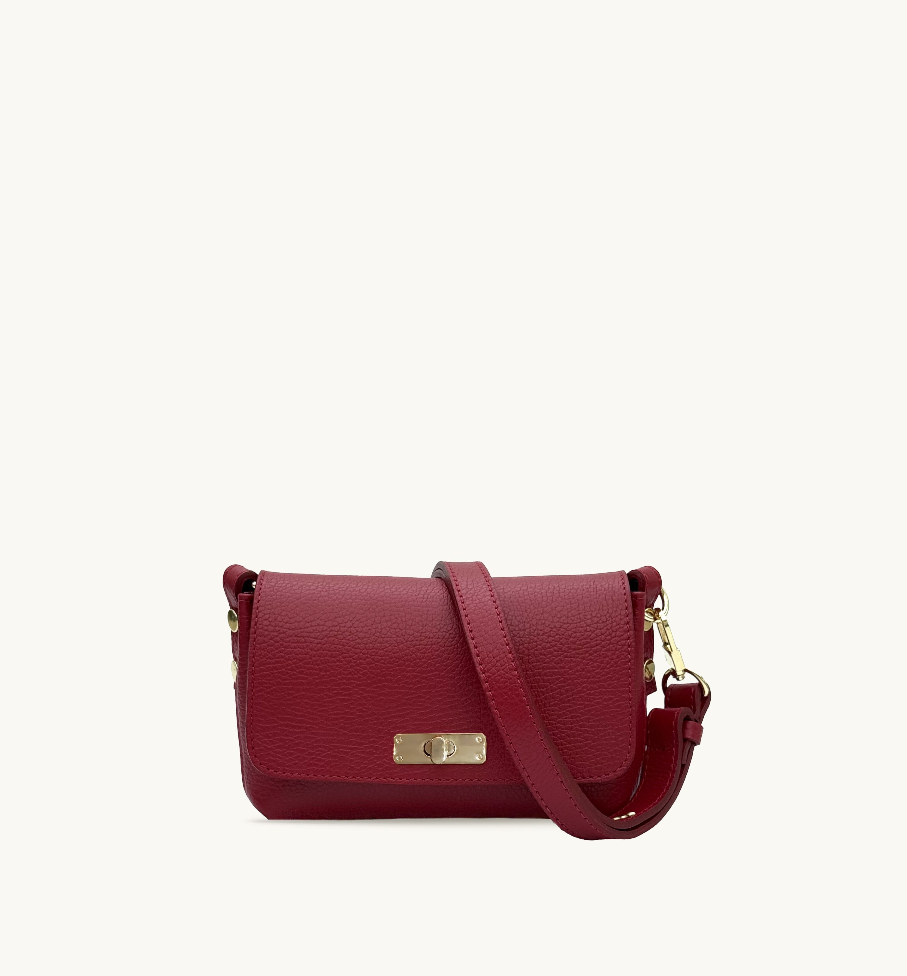 Apatchy London The Maisie Red Leather Bag