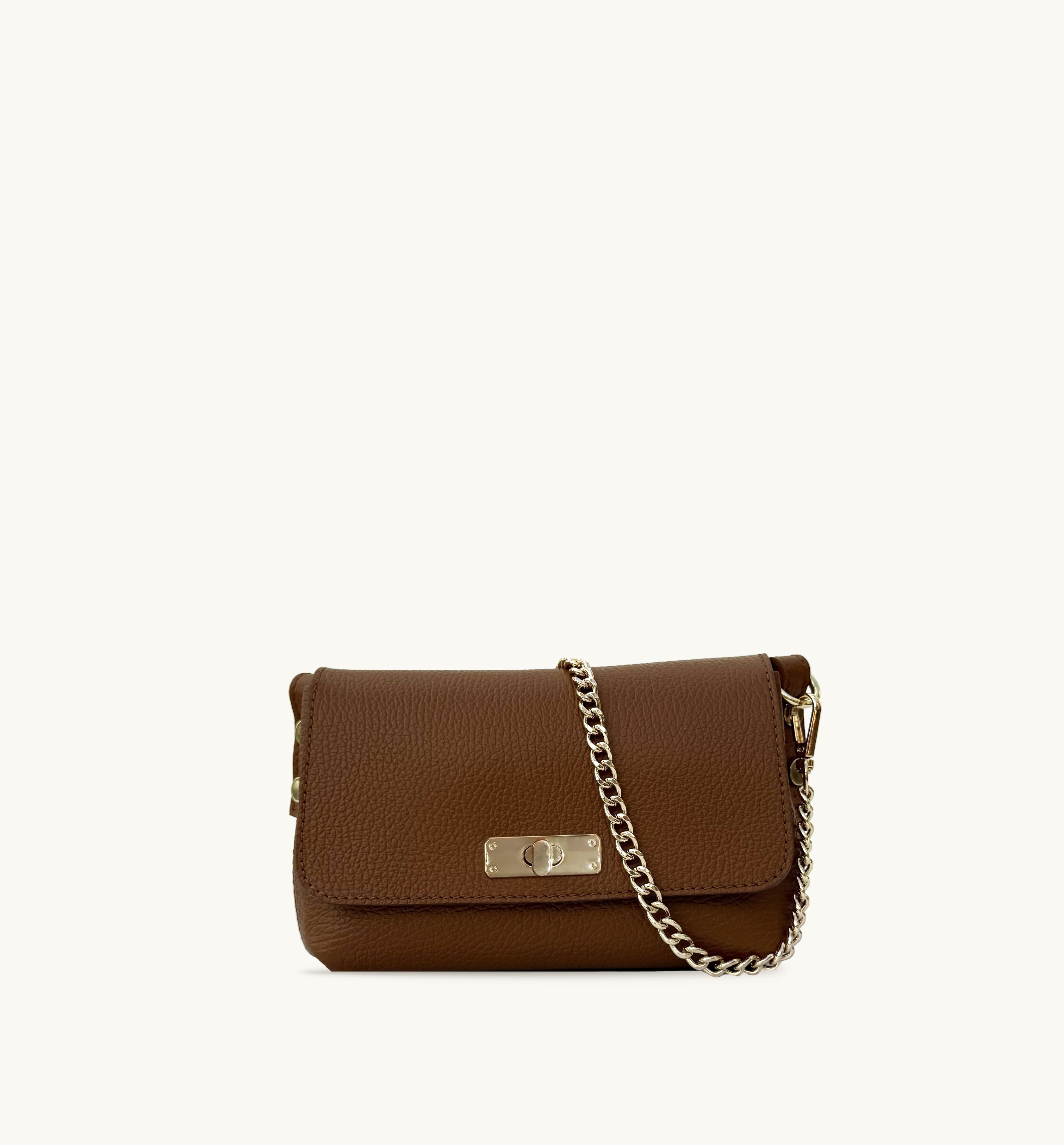 Apatchy London The Maisie Tan Leather Bag