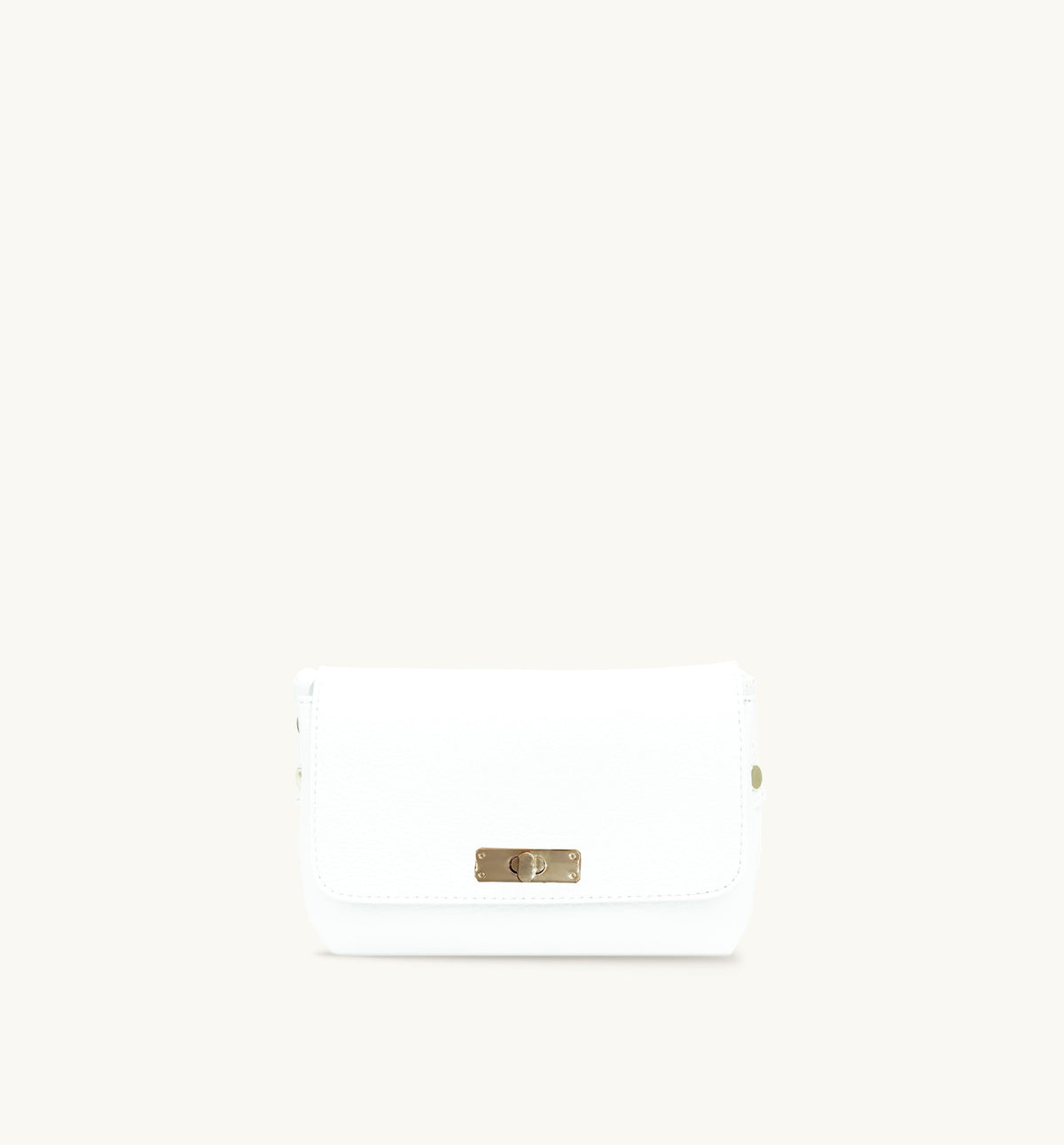 Apatchy London The Maisie White Leather Bag