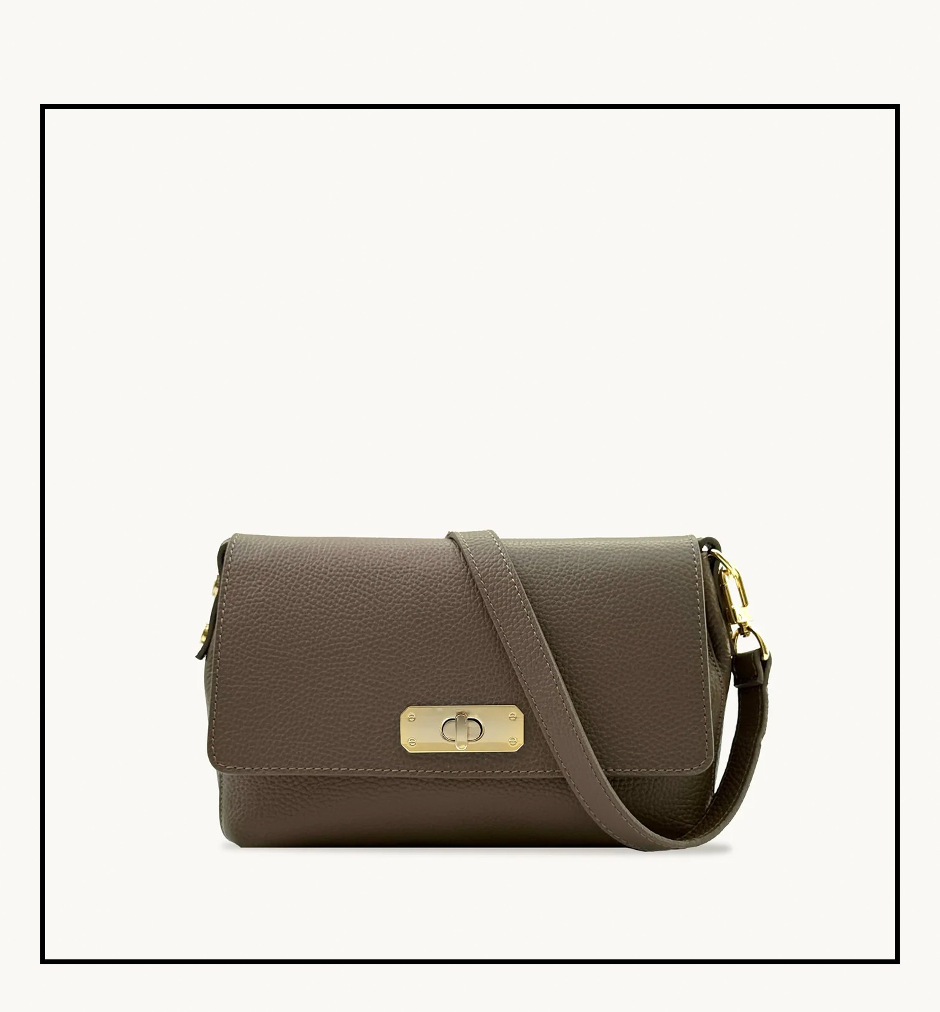 Apatchy London The Maisie Midi Leather Bag