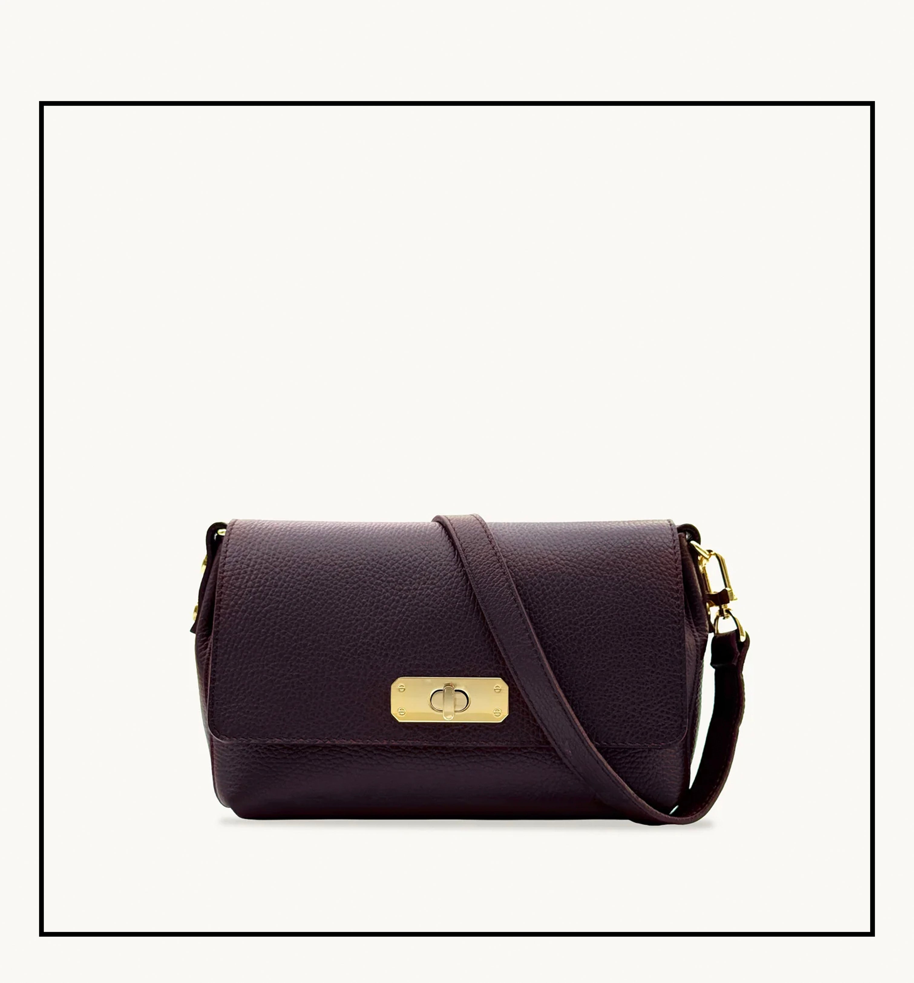 Apatchy London The Maisie Midi Leather Bag