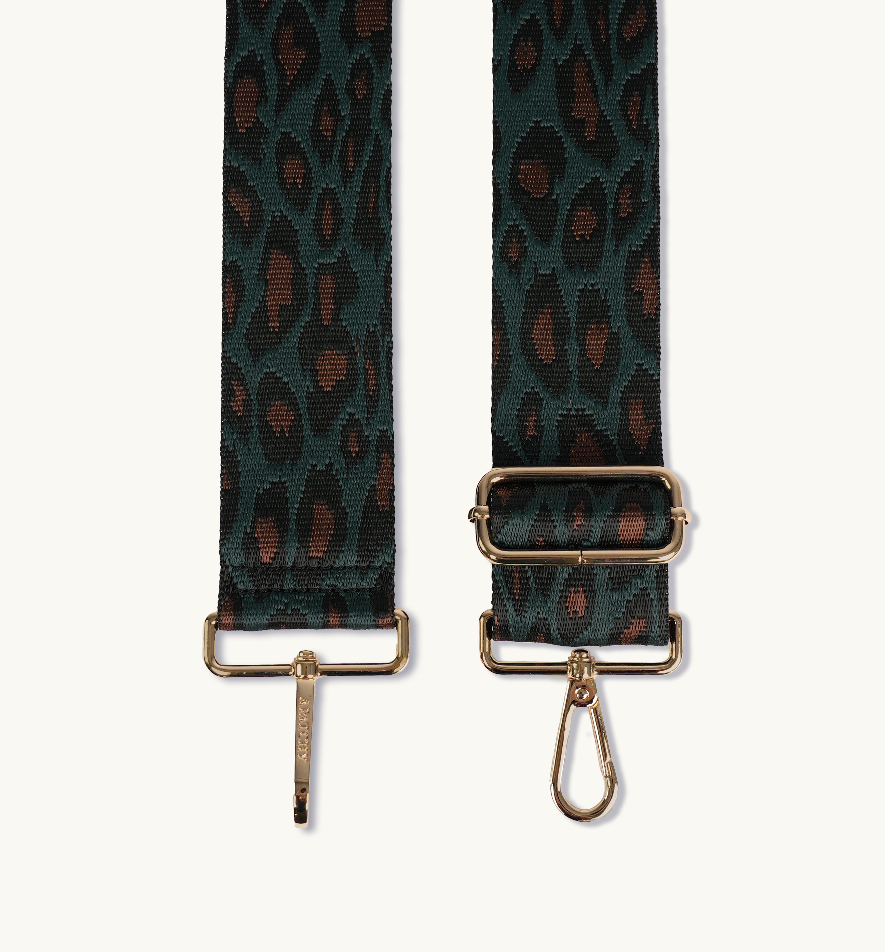 Apatchy London Teal Cheetah Strap