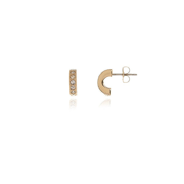 Cachet Saga 10mm Earrings 18ct Gold Plated