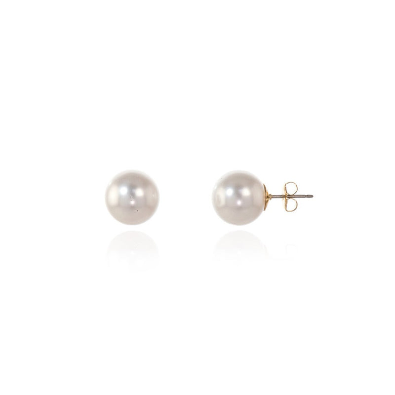Cachet Mac 12 Earrings.White Pearl