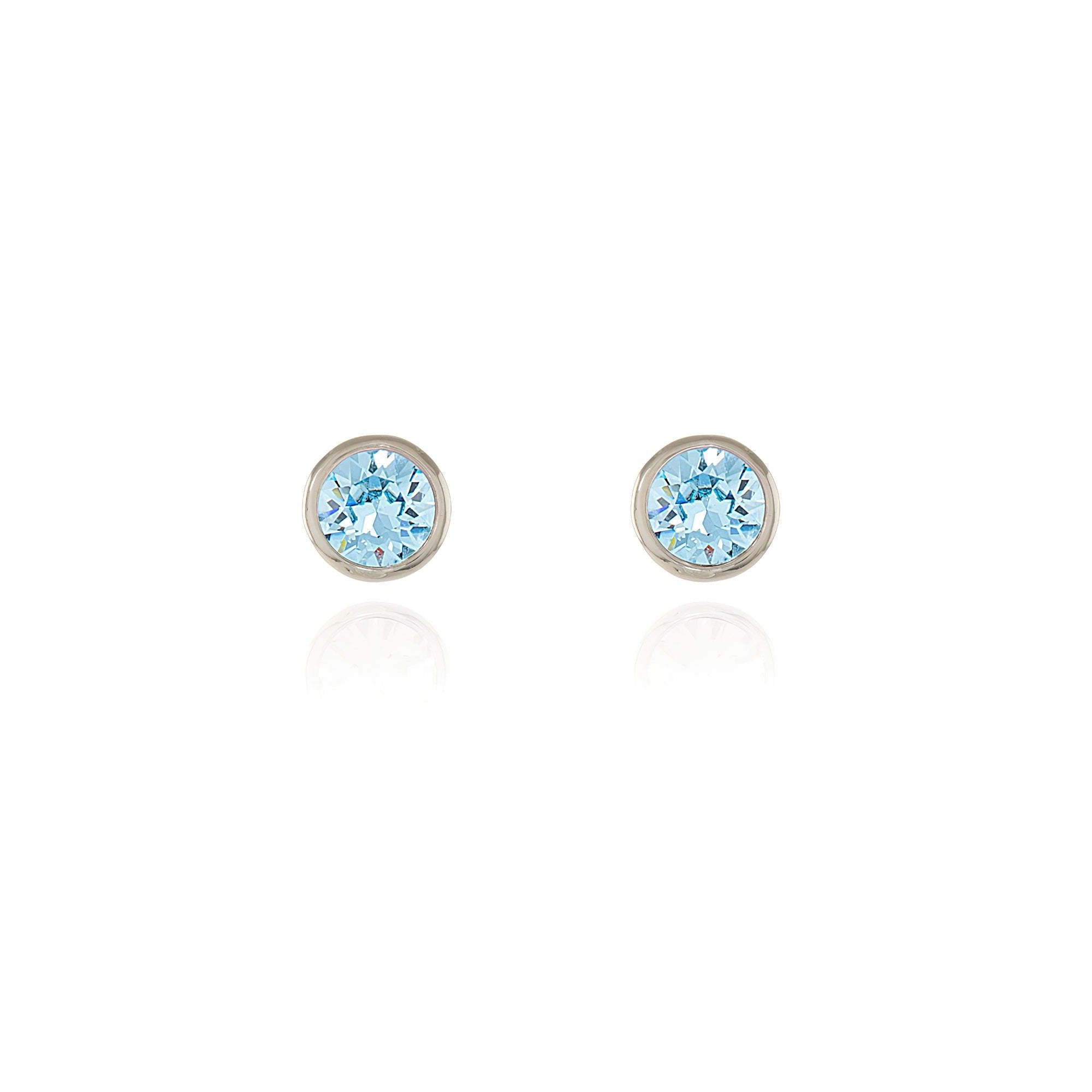 Thisbe Silver Aquamarine Earrings