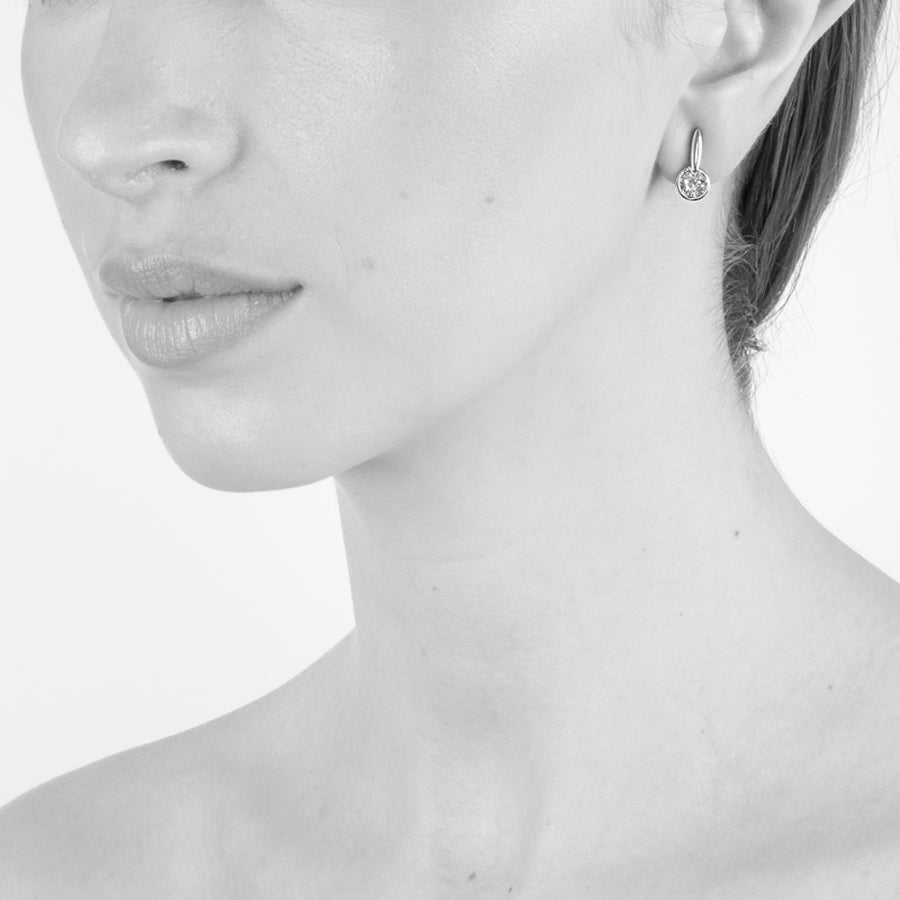 Lara Simple Stud Gold Earrings