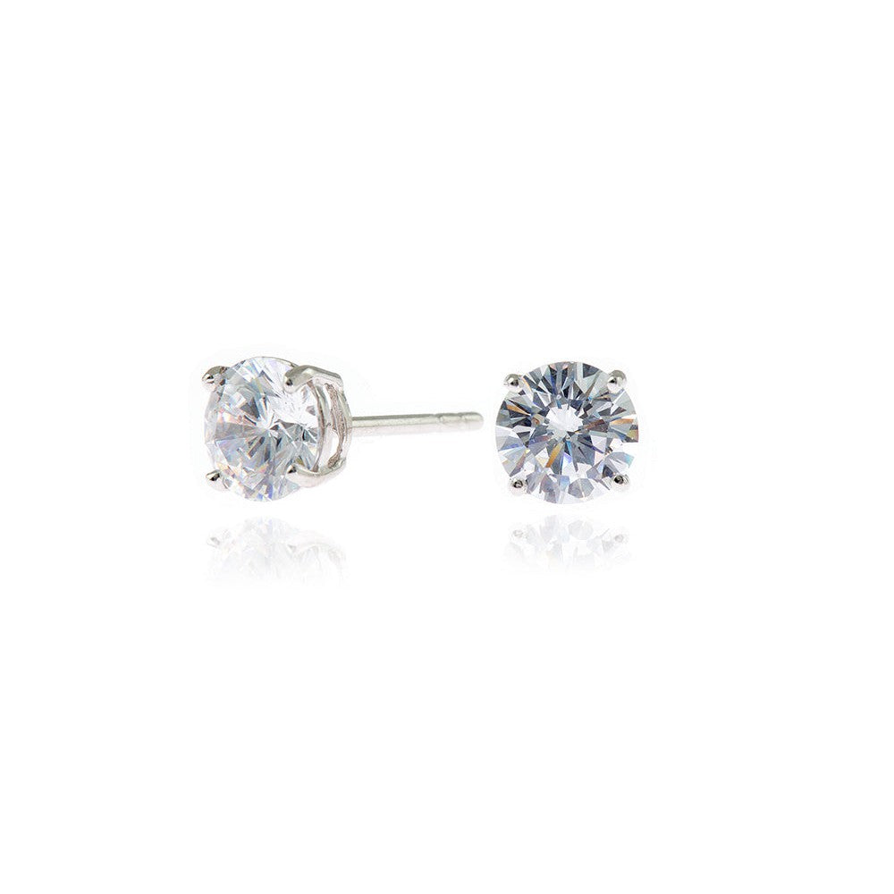 Lana 6mm Silver Earrings