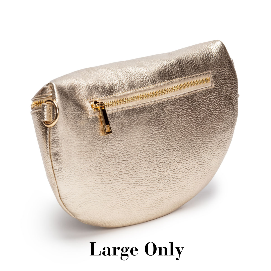Elie Beaumont Sling Bag - Gold Large