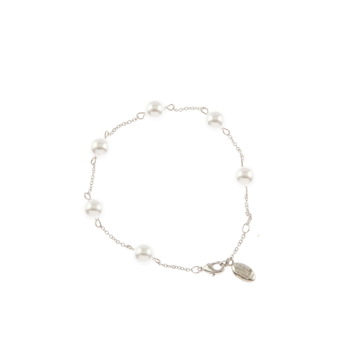 Cachet London Pekoe Silver Pearl Bracelet