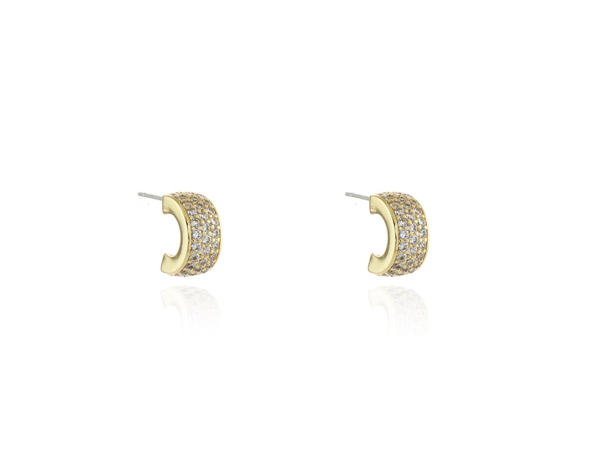 Lily Gold Hoop Earrings