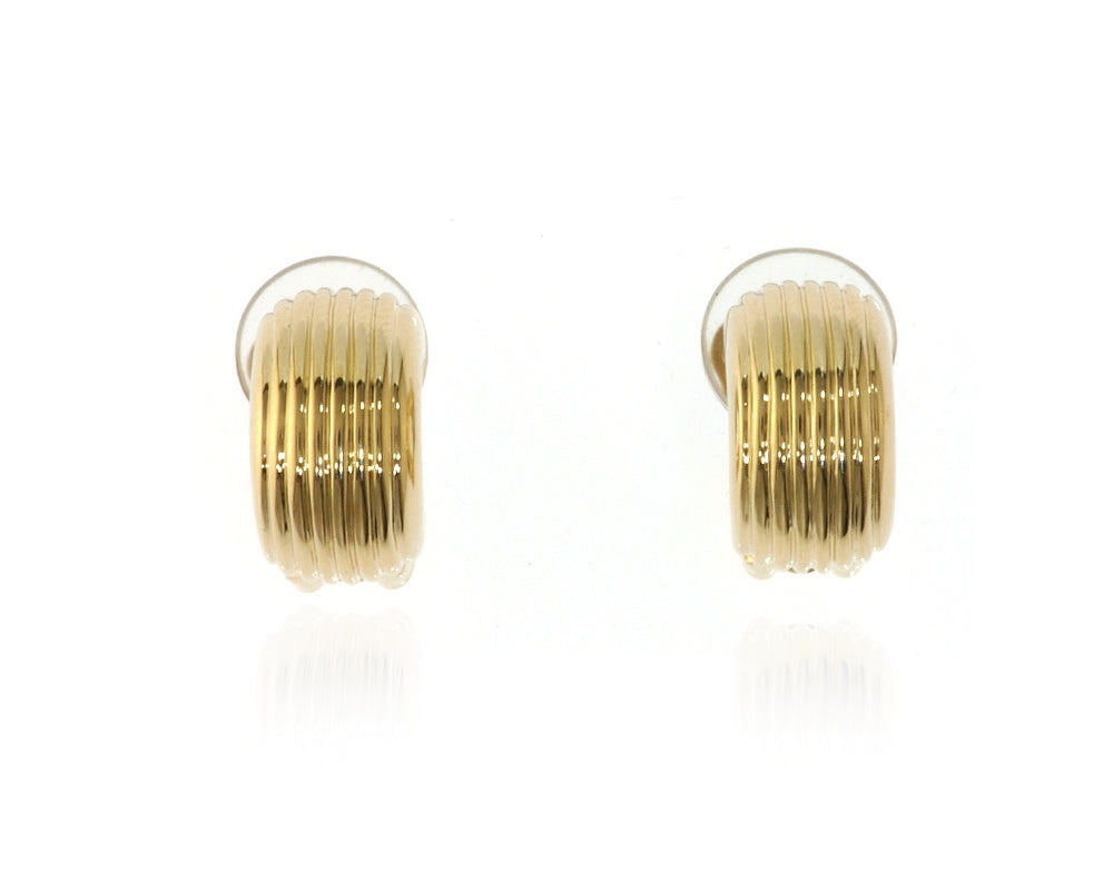 Robbin Gold Clip On Earrings