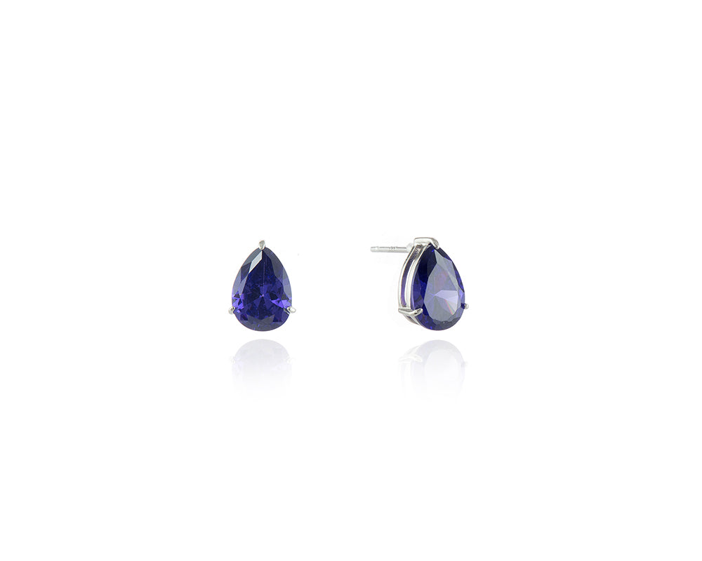 Oliana Sterling silver Tanzanite Earrings