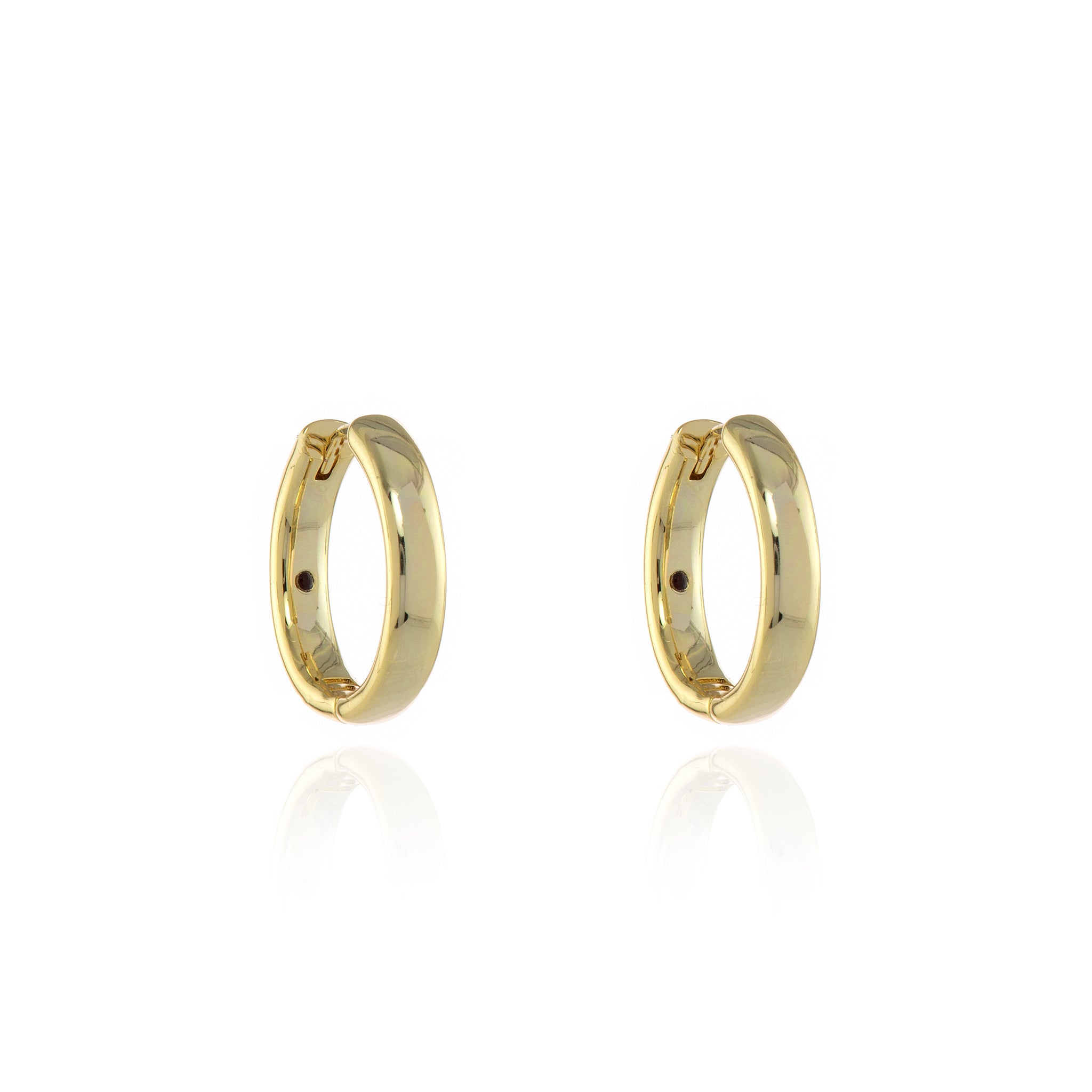 Cachet London Sabrina Medium 18mm Gold Hoop