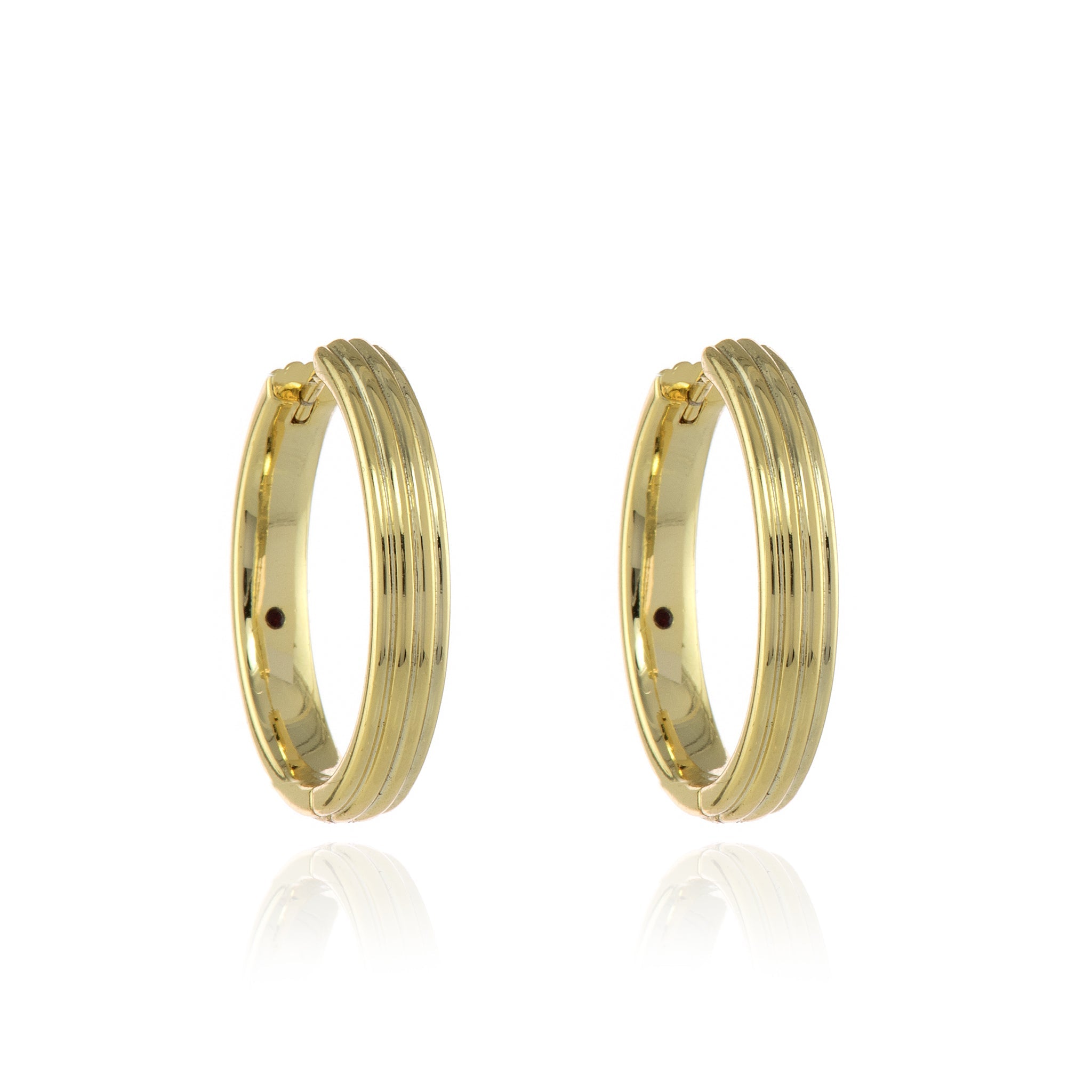 Cachet London Rivas Large 25mm Gold Hoop