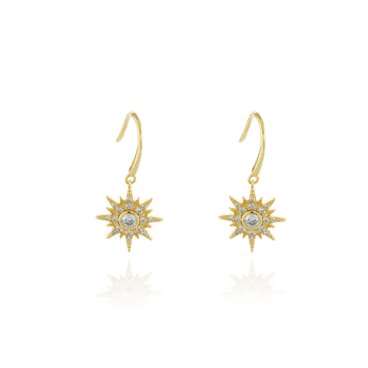 Cachet London Stella Gold Earrings