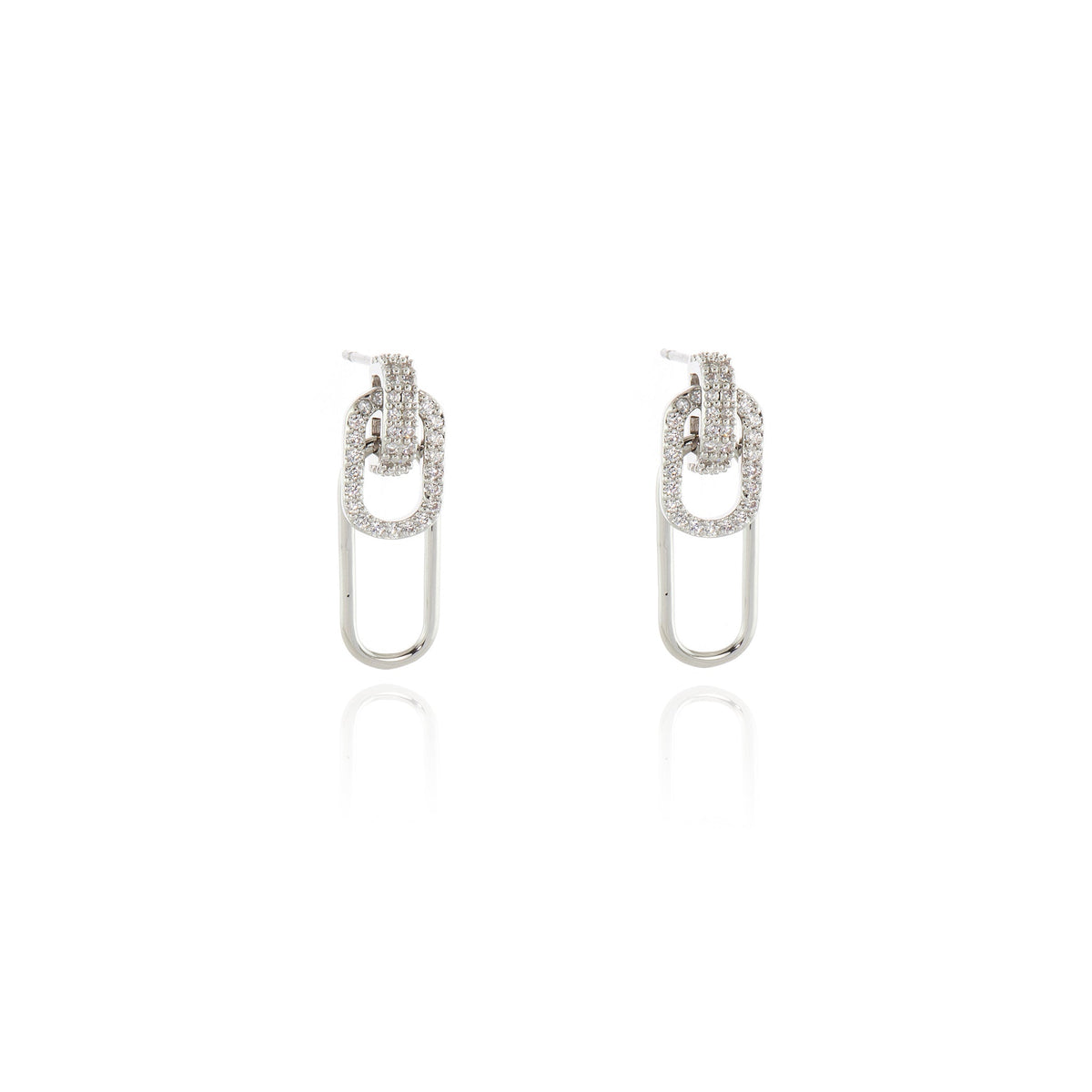 Beena Silver Earrings
