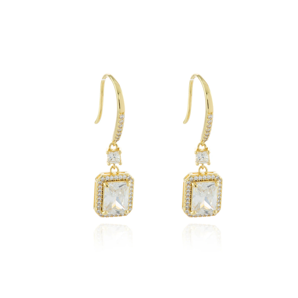 Cachet London Quita Gold Earrings