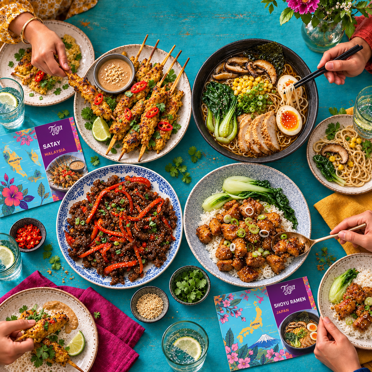 Asian Odyssey Recipe Kit Gift Set
