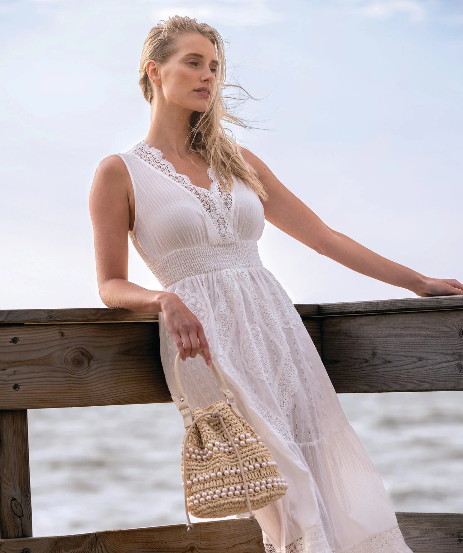 Tropez - Straw Beach Bag