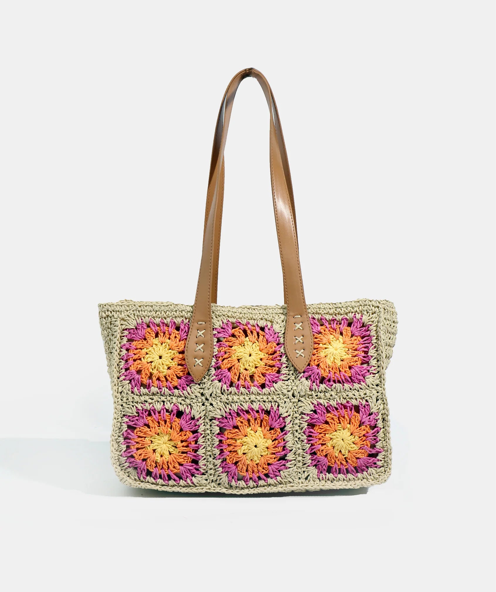 Aurora - Straw Tote Bag