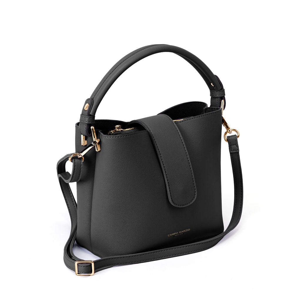 Campo Marzio Wendy Bucket Bag - Black