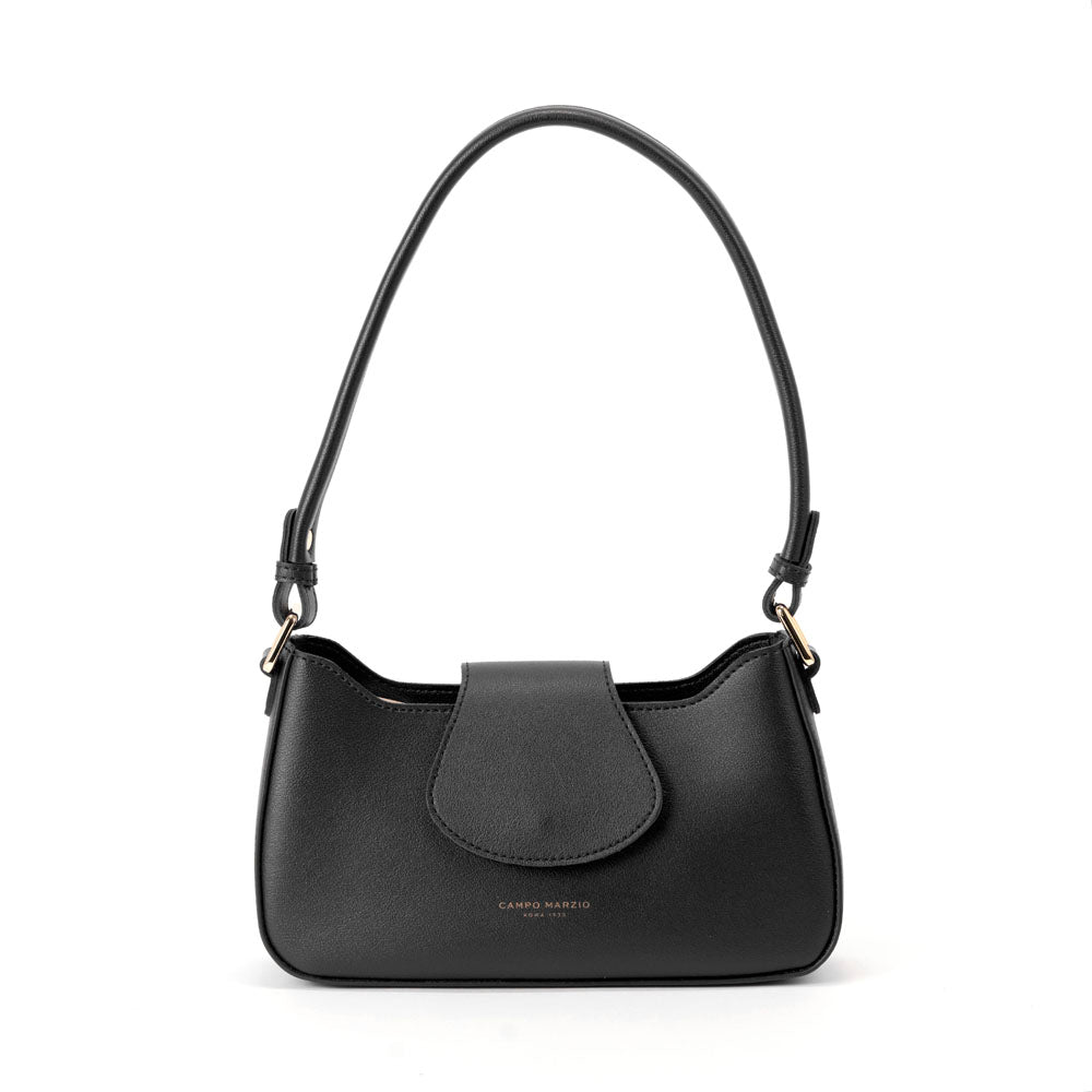 Campo Marzio Harper Baguette Bag - Black