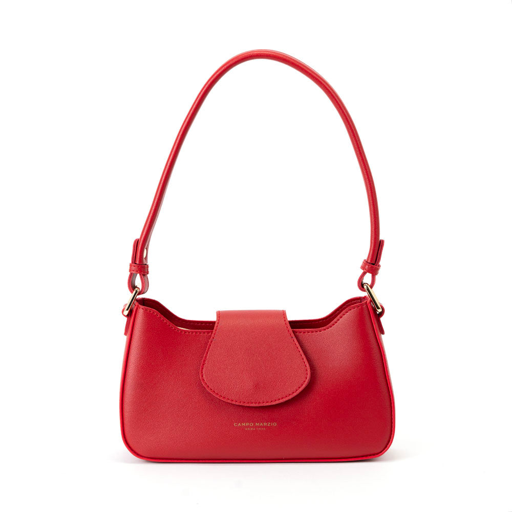 Campo Marzio Harper Baguette Bag - Cherry Red