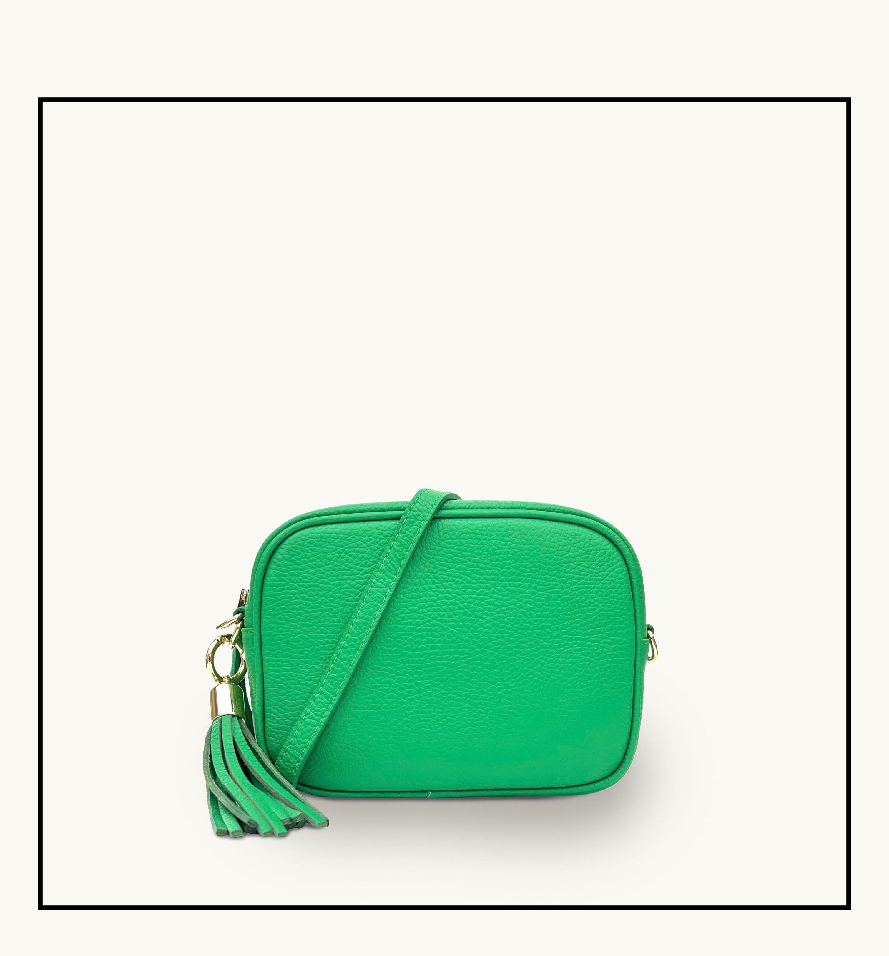 Apatchy London The Tassel Bottega  Leather Crossbody Bag