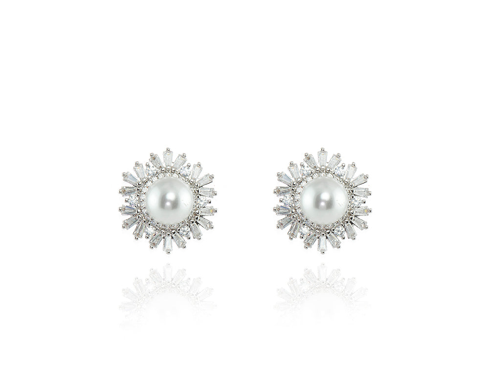 Cachet London Betsy Silver Earrings