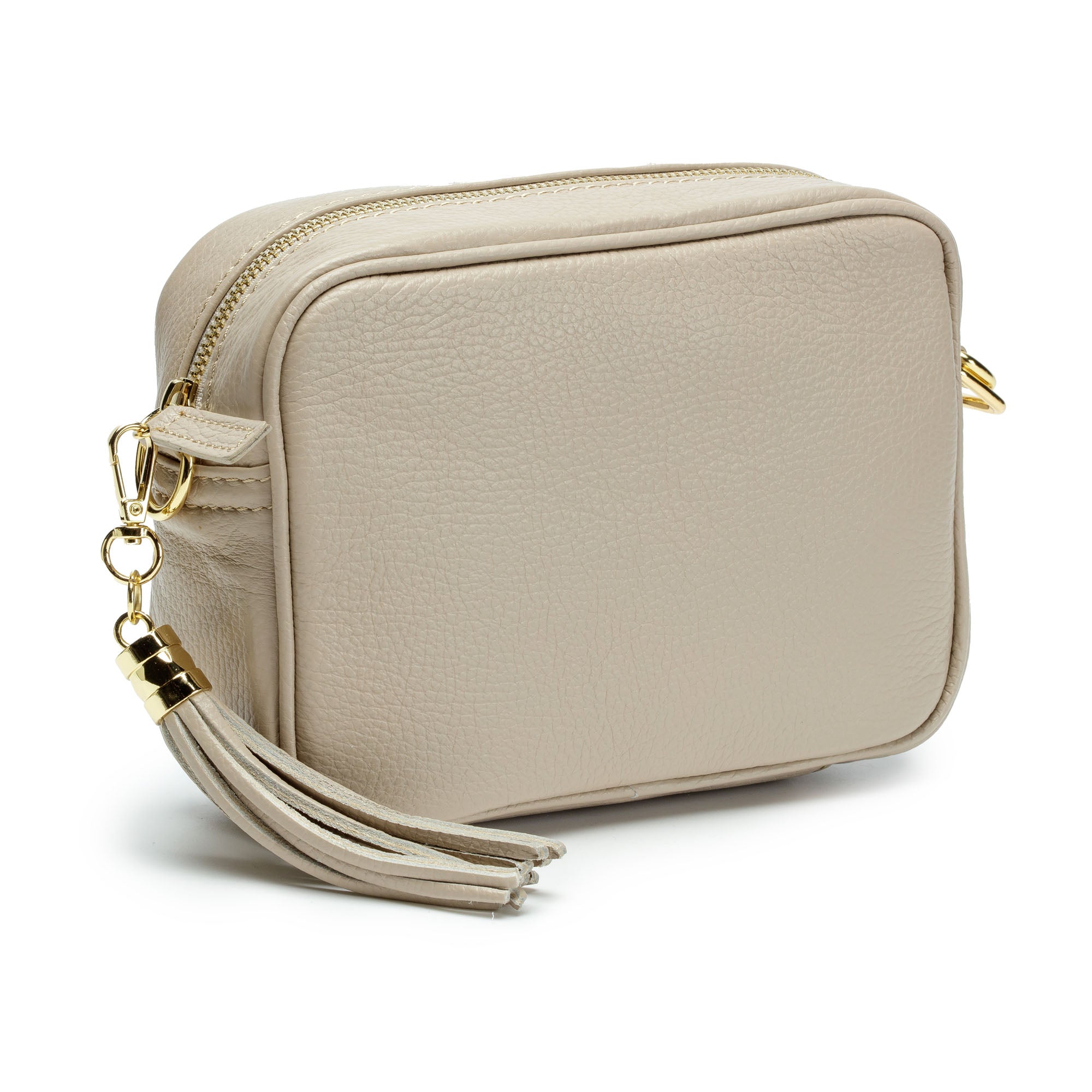 Elie Beaumont Crossbody Tassel Biscuit