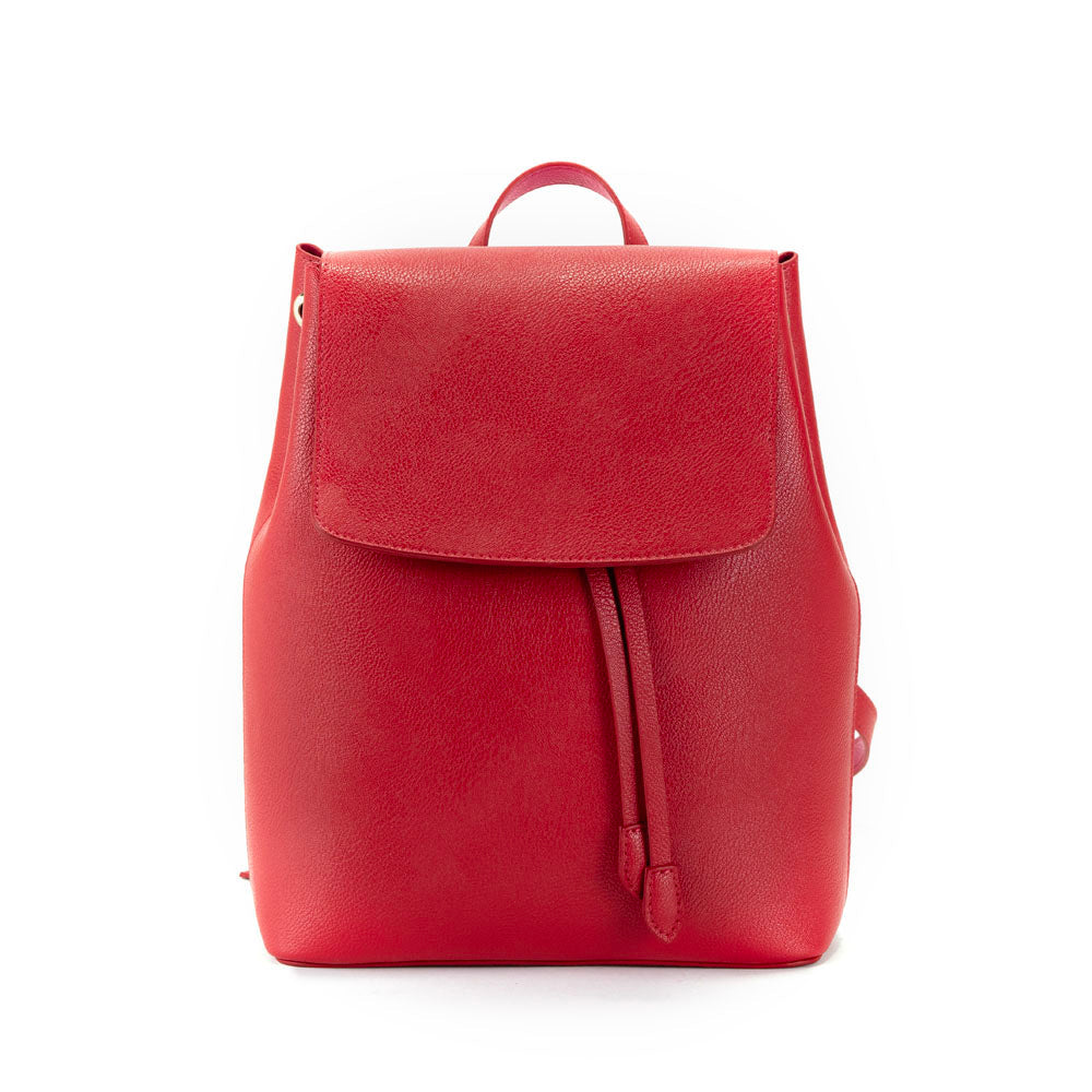 Campo Marzio Keira Backpack - Cherry Red Fuchsia