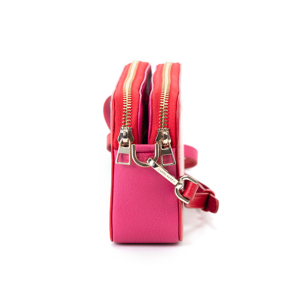 Campo Marzio Chloe Mini Bag - Cherry Red Fuchsia