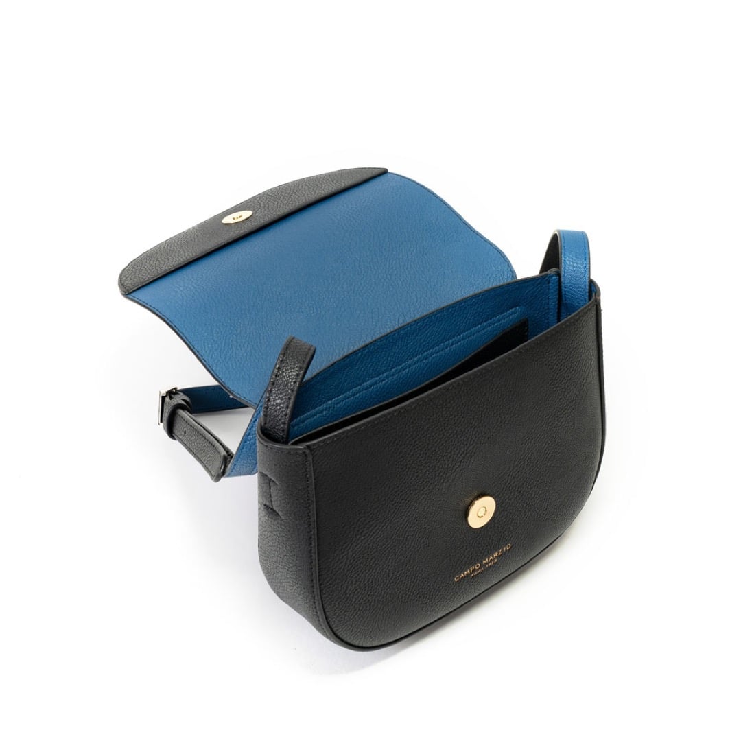 Campo Marzio Rachel Mini Bag - Black Lapis Blue