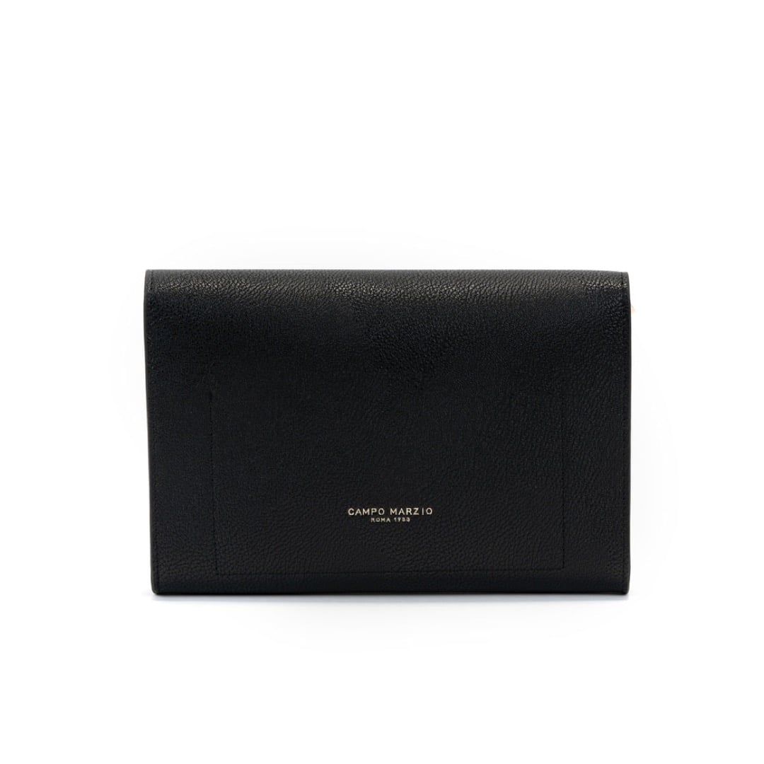 Campo Marzio Phoebe Clutch Bag - Black