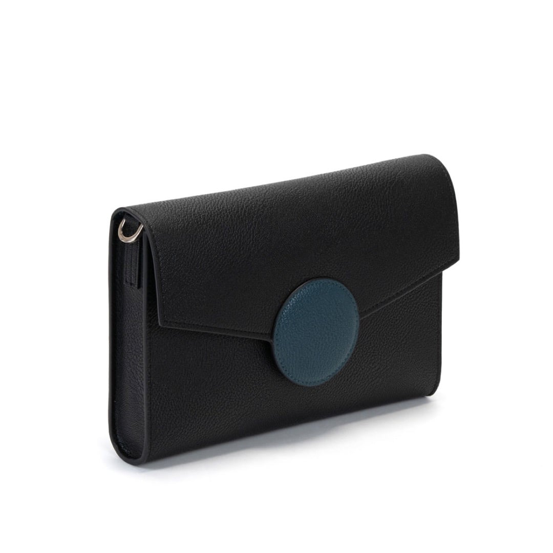 Campo Marzio Phoebe Clutch Bag - Black