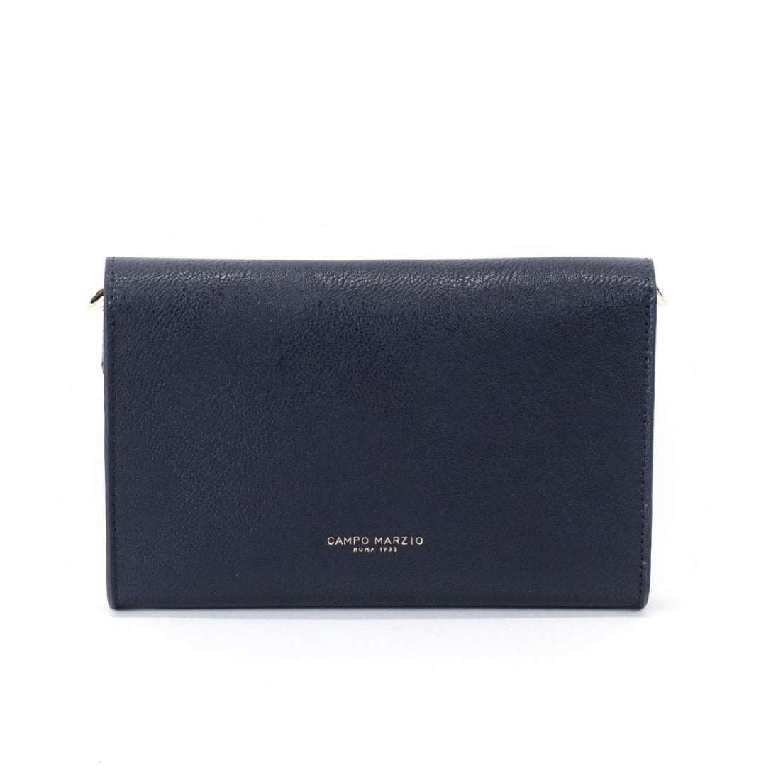 Campo Marzio Phoebe Clutch Bag - Ocean Blue