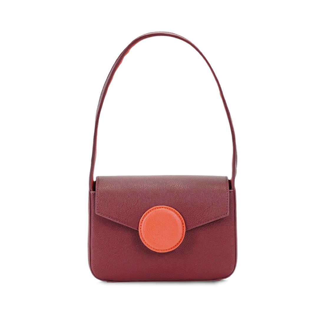 Campo Marzio Vera Baguette Bag - Red Wine