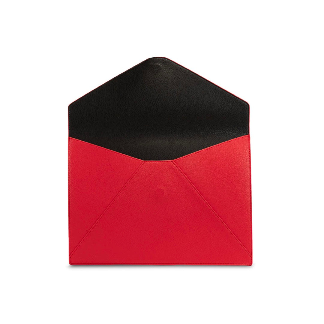 Campo Marzio Fedor Document Holder A4 - Cherry Red Black