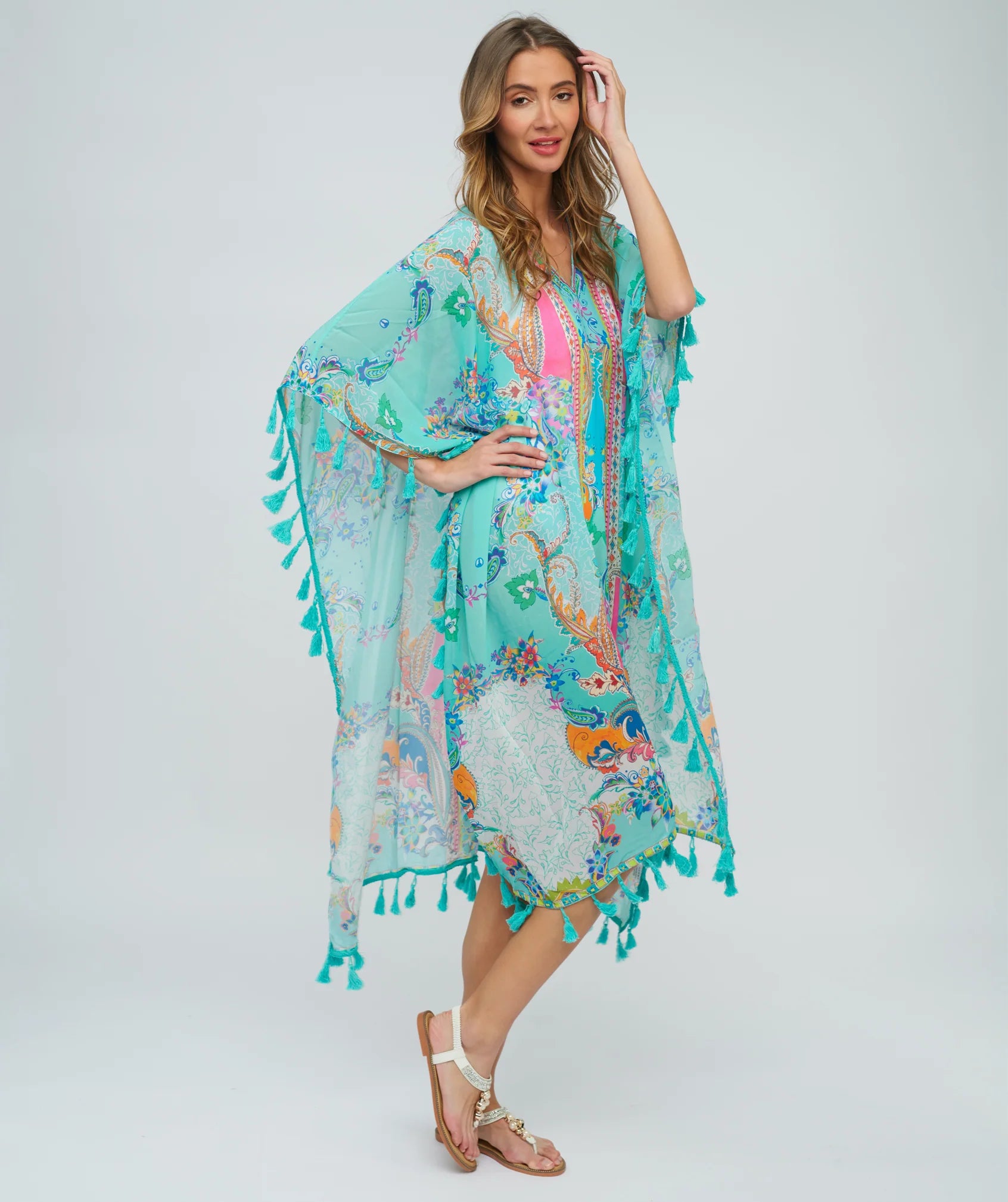 Cancun -Maxi cover up